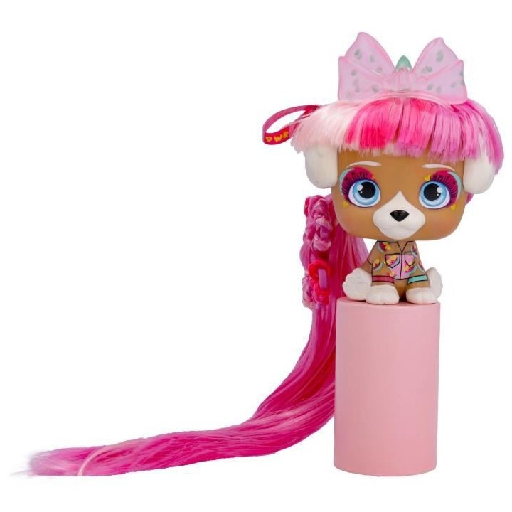 Mini poupée VIP Pets IMC TOYS - Bow Power - Juliet