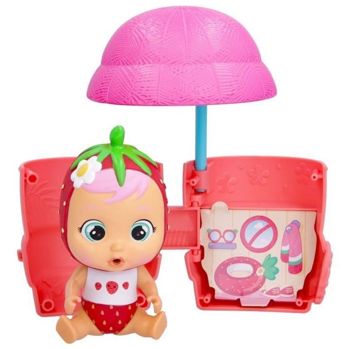 Mini poupée IMC TOYS - Cry Babies Magic Tears - Beach Babies - Asst.