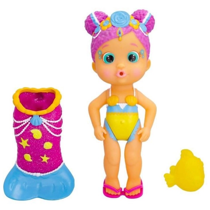 Poupée de bain Bloopies IMC TOYS - Mermaids Magic Tail Vague 2 - Melo
