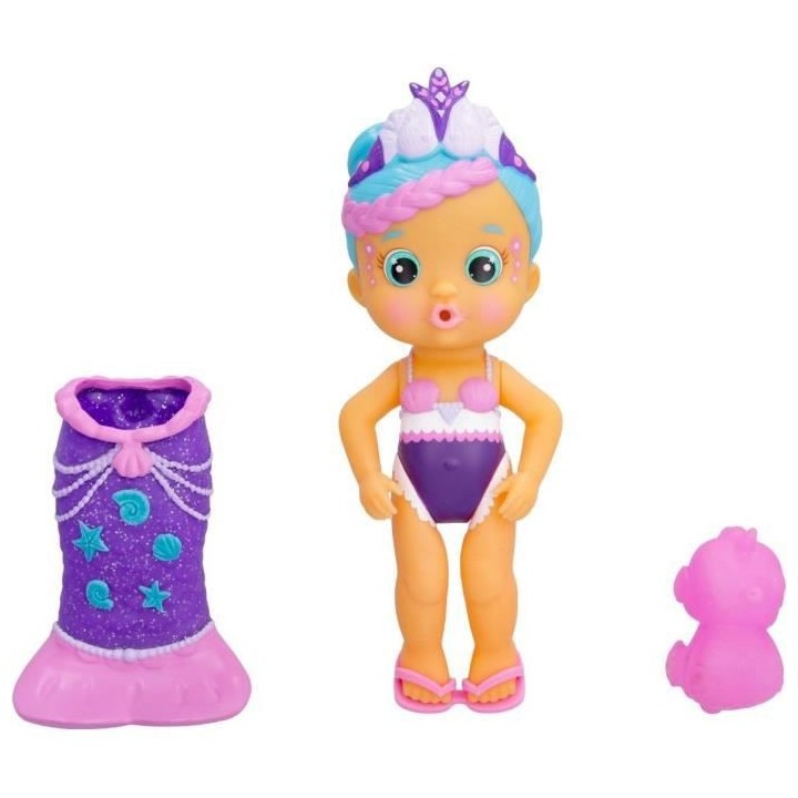 Poupée de bain Bloopies IMC TOYS - Mermaids Magic Tail Vague 2 - Nell