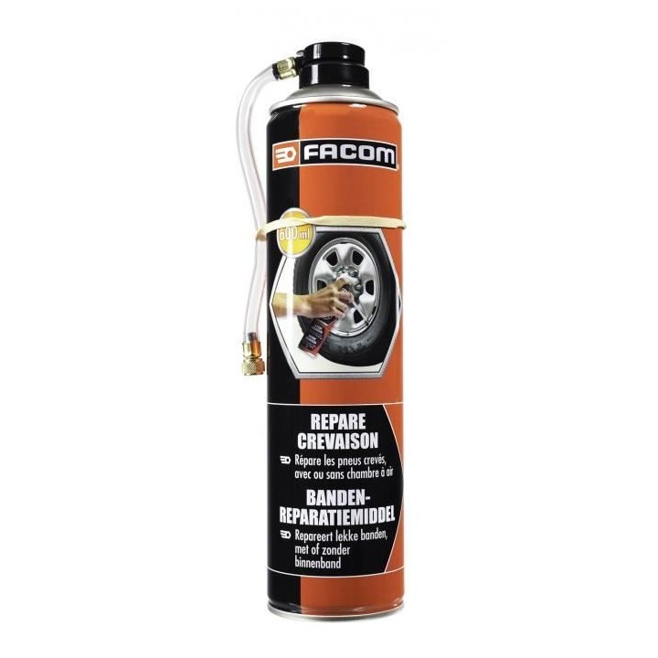 FACOM Répare crevaison - Avec ou sans chambre a air 175mm - 600 ml