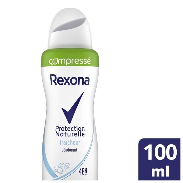 REXONA Lot de 6 Déodorants Femme Spray Compressé Fraîcheur 48h - 10