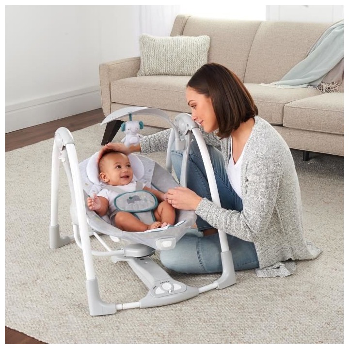 INGENUITY Balancelle bébé électrique compacte -Nash