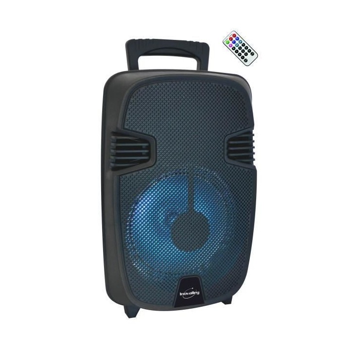 INOVALLEY KA17 - Enceinte karaoké lumineuse Bluetooth 400W - Ecran LE