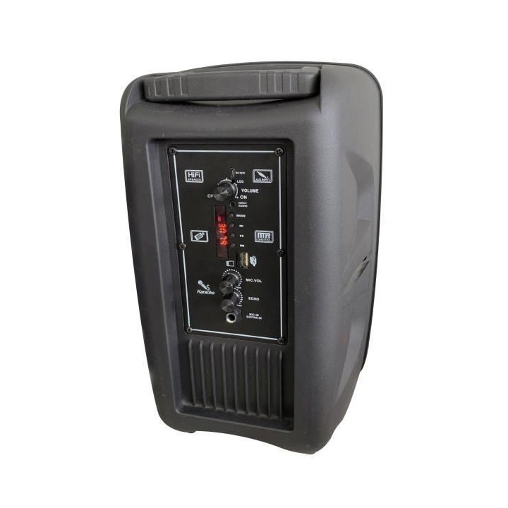 INOVALLEY KA17 - Enceinte karaoké lumineuse Bluetooth 400W - Ecran LE