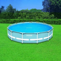 Intex - UTF00134 - Bâche a bulles diametre 3,25m pour piscine diametre 3,96m