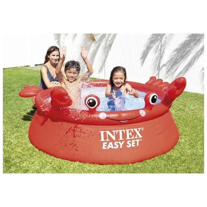 Intex - 26100NP - Piscinette autoportante crabe ø 1,83 x 0,51m