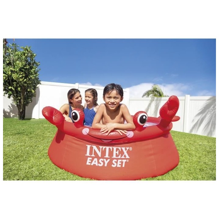 Intex - 26100NP - Piscinette autoportante crabe ø 1,83 x 0,51m