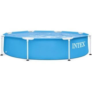 Intex - 28205NP - Piscinette metal frame ronde tubulaire ø 2,44 x 0,5