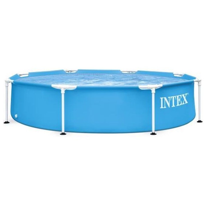Intex - 28205NP - Piscinette metal frame ronde tubulaire ø 2,44 x 0,5