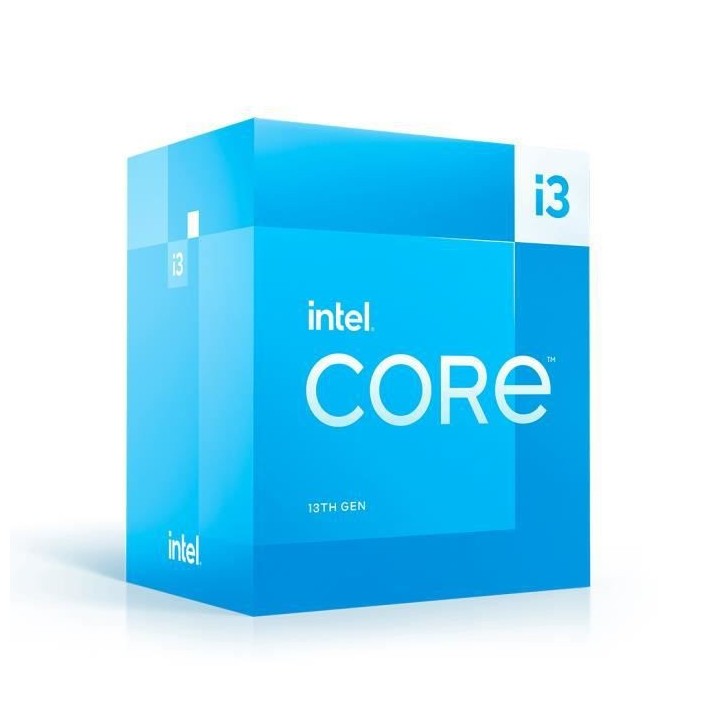 INTEL - Processeur Intel Core i3 - 13100 - 3.4 GHz / 4.5 GHz