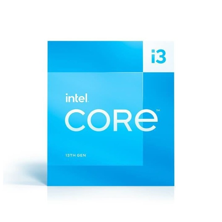 INTEL - Processeur Intel Core i3 - 13100 - 3.4 GHz / 4.5 GHz