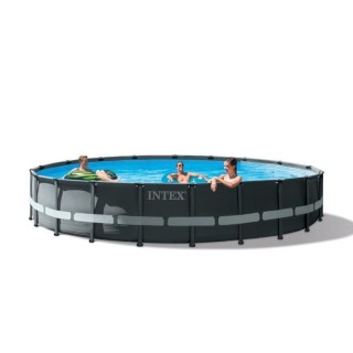 Intex - 26334GN - Kit piscine ultra xtr ronde tubulaire ø 6,10 x 1,22