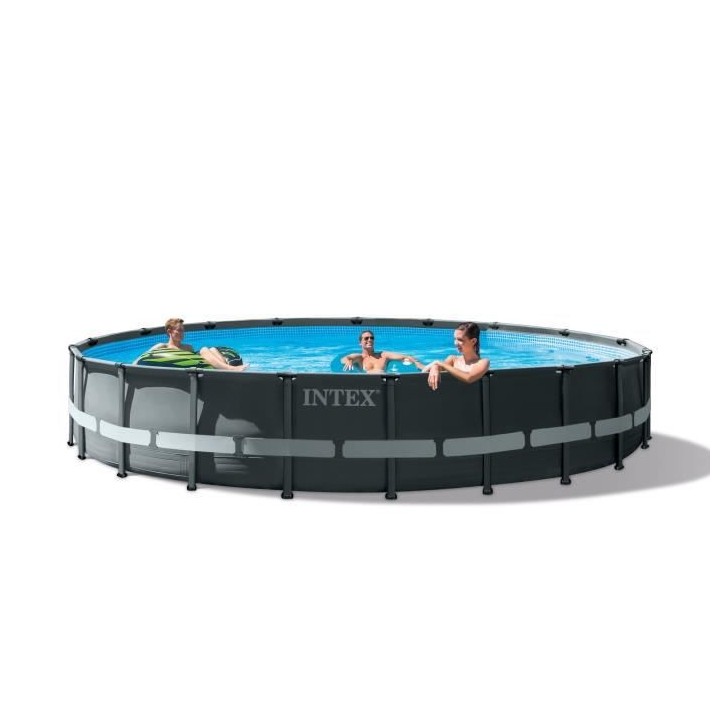 Intex - 26334GN - Kit piscine ultra xtr ronde tubulaire ø 6,10 x 1,22