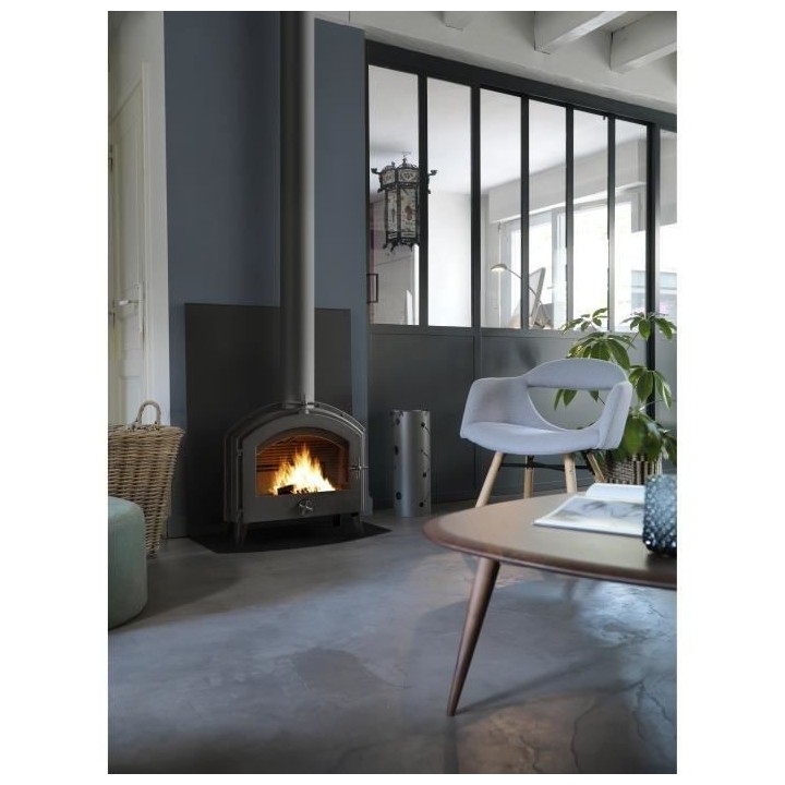 Poële a Bois INVICTA Stimo - Puissance optimale : 7 kW - Max: 10,5 kW