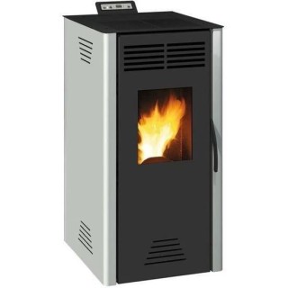 Poele a granulés modulable INVICTA Adrano - 7,3 kW - Rendement 88,7%