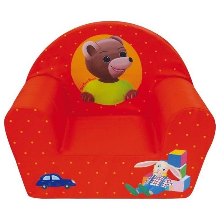 Fun House Petit Ours Brun fauteuil club en mousse pour enfant