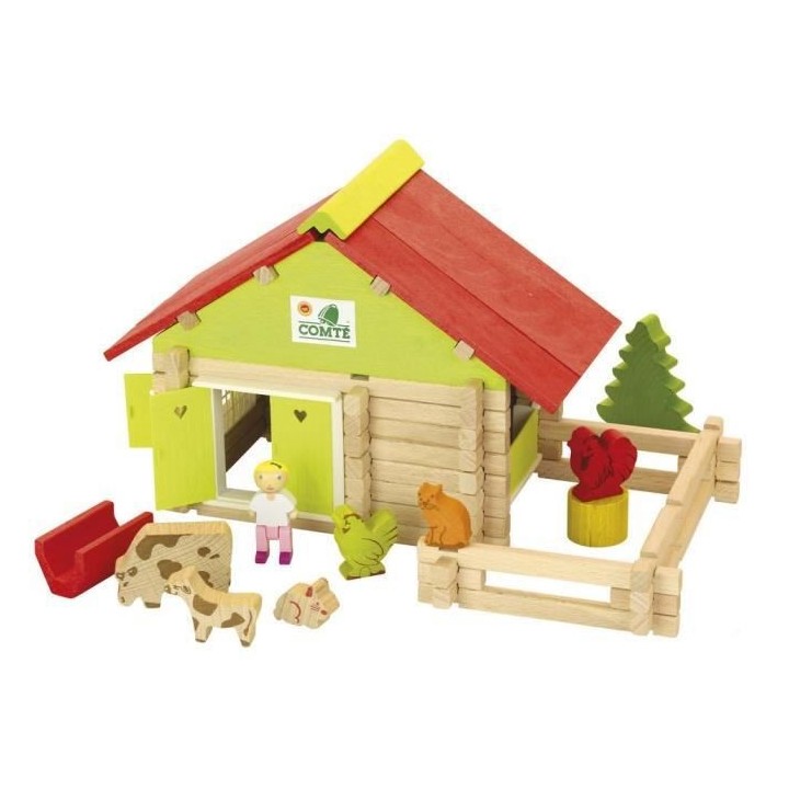 JEUJURA Ferme avec animaux - 100 pieces