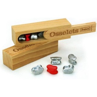 JEUJURA Coffret en bois - Osselets