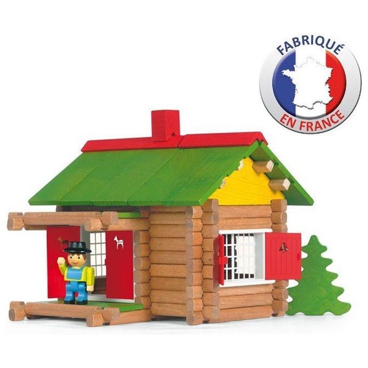 JEUJURA - Mon Chalet en Bois 100 pieces