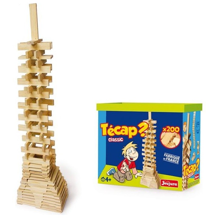 JEUJURA - TECAP? Classic 200 planchettes en bois