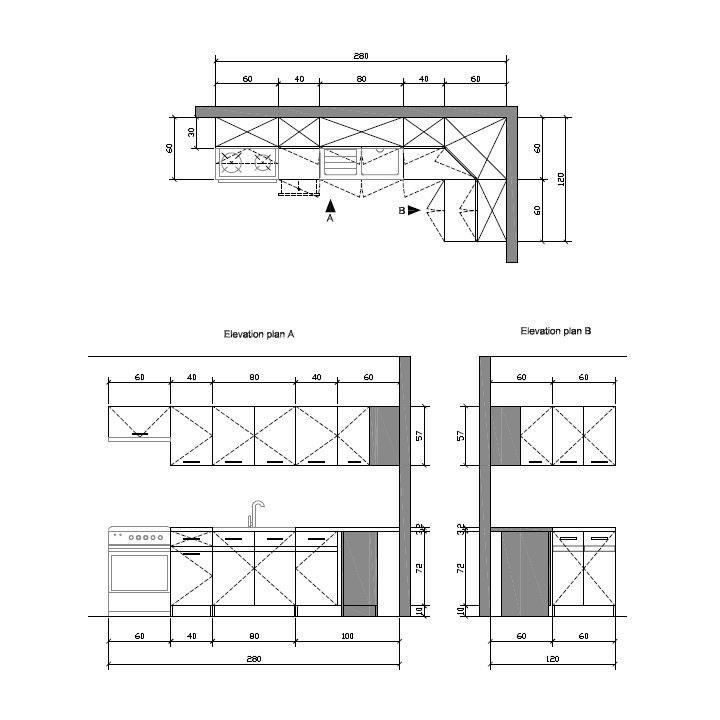 JUNONA Cuisine d'angle complete 340cm - 10 éléments - Plan de travai