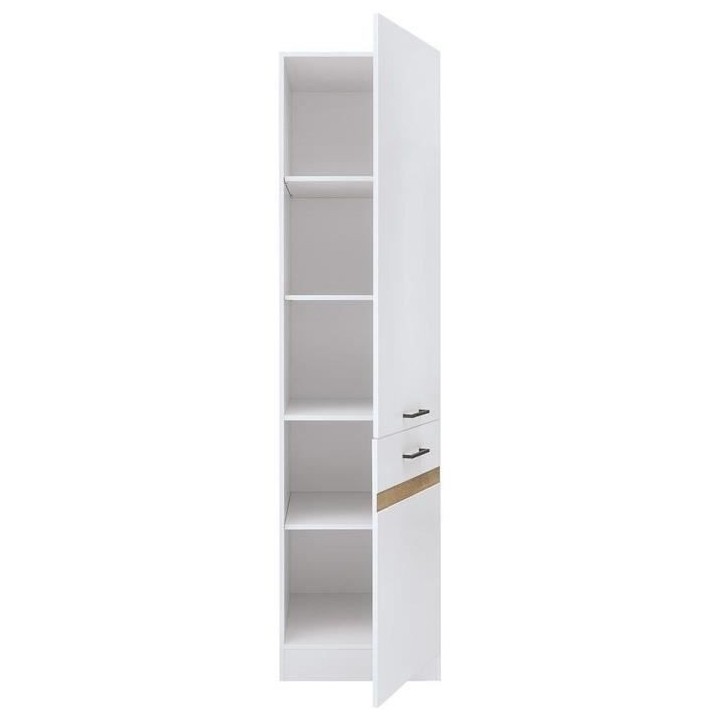 JUNONA Colonne de cuisine 2 Portes ouverture droite - L 50 x H 196 x P