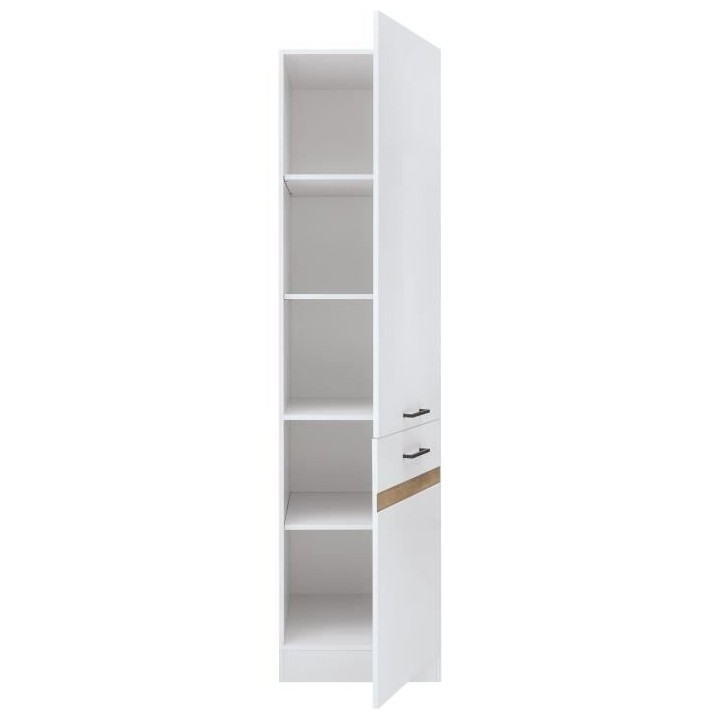 JUNONA Colonne de cuisine 2 Portes ouverture droite - L 50 x H 196 x P