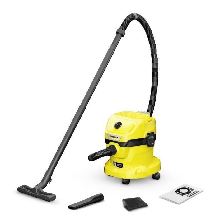 Aspirateur eau et poussieres sans fil WD 2-18 V-12/18 (sans batterie)