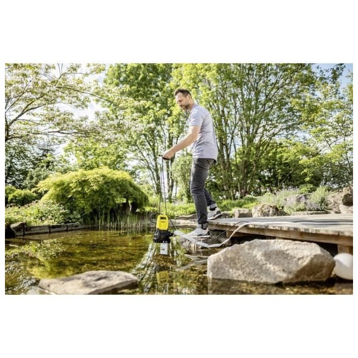 Pompe d'évacuation SP 16.000 Dual 2 en 1 eau chargée eau claire - Ka