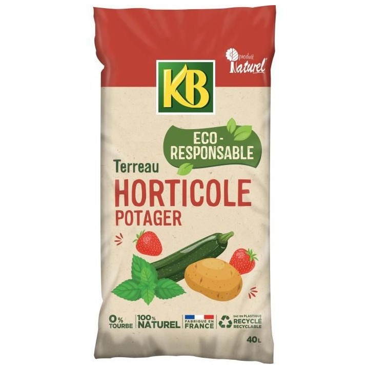 KB - Terreau horticole potager UAB 40L