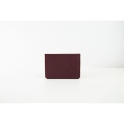 KHLONE Porte-Cartes en Cuir - Le Saturday Night Fever Burgundy