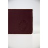 KHLONE Porte-Cartes en Cuir - Le Saturday Night Fever Burgundy