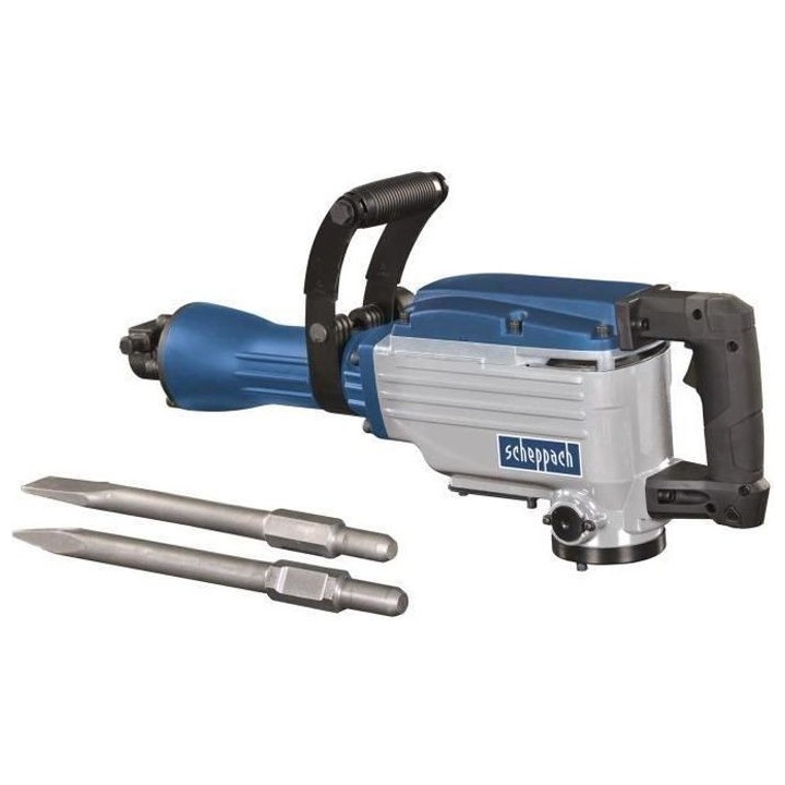 SCHEPPACH Marteau piqueur 1600W 50 joules avec coffret métallique et