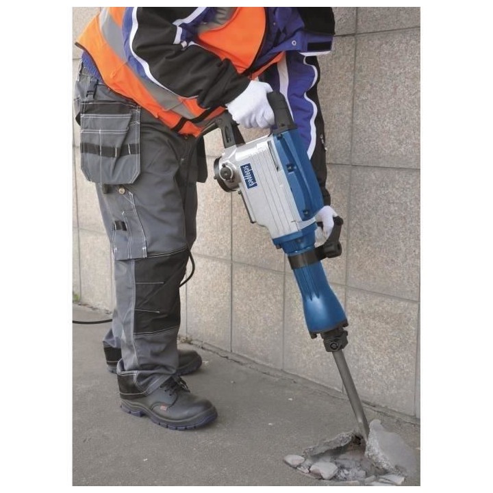 SCHEPPACH Marteau piqueur 1600W 50 joules avec coffret métallique et