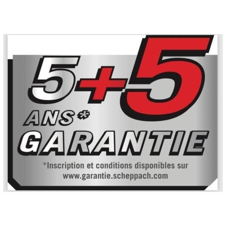 Taille-haies thermique 60 cm 25 cc SCHEPACH HTH250/240P