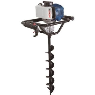 Scheppach Tariere thermique EB1700 avec meche de Ø 100 mm, 150 mm et