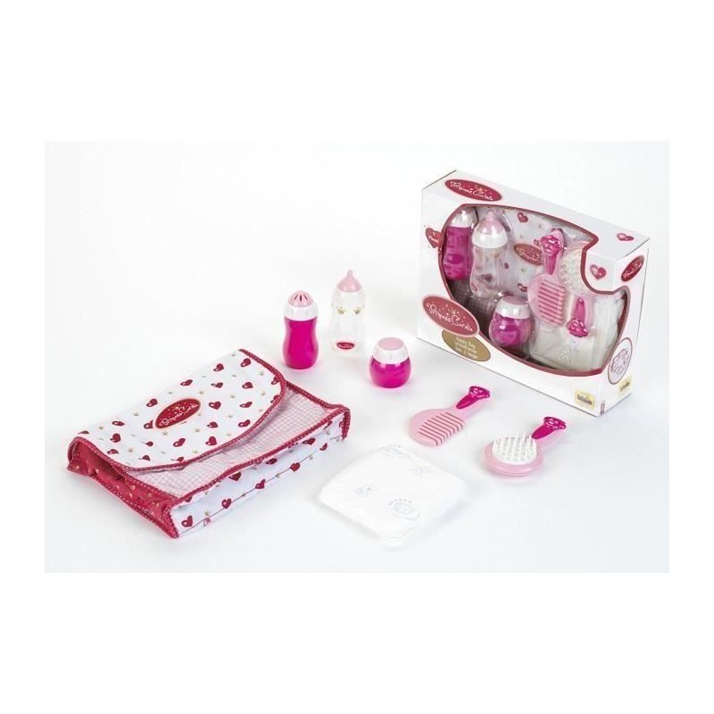 PRINCESS CORALIE Sac a langer pour poupons 7 pieces