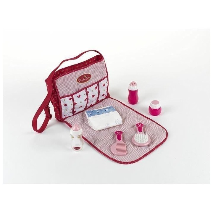 PRINCESS CORALIE Sac a langer pour poupons 7 pieces