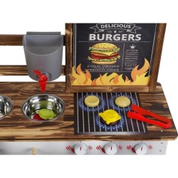 Cuisine d'été en bois Beach Picnic avec 23 accessoires - KLEIN - 2368