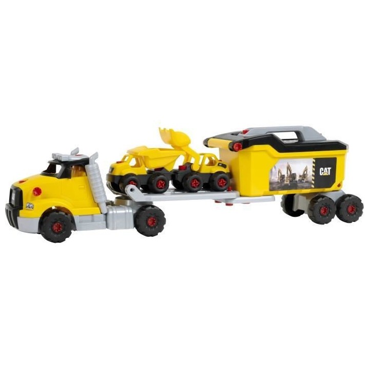 Camion a monter 4 en 1 Caterpillar - KLEIN - 3252