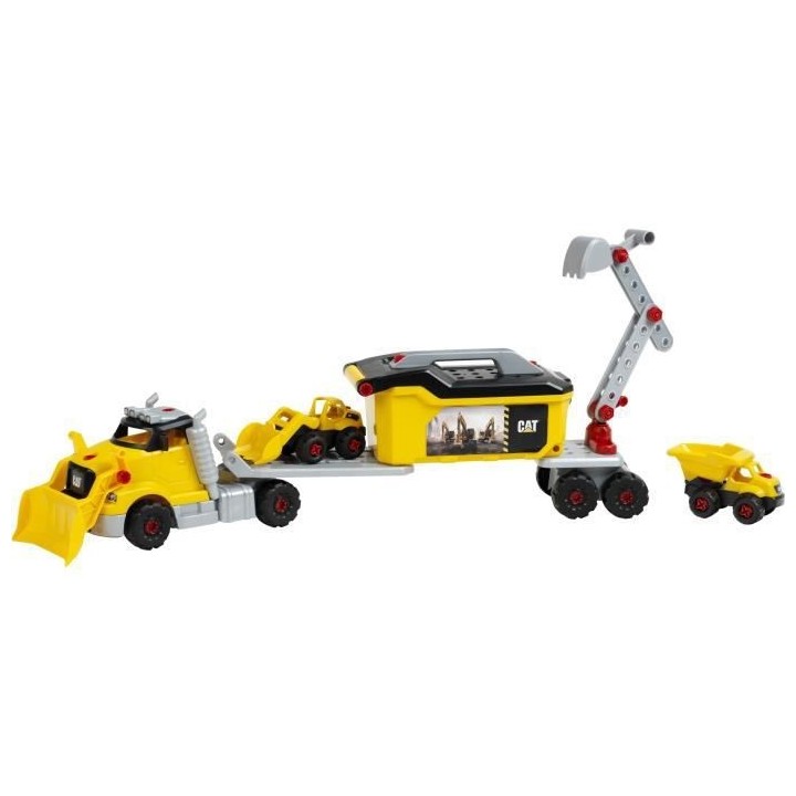 Camion a monter 4 en 1 Caterpillar - KLEIN - 3252