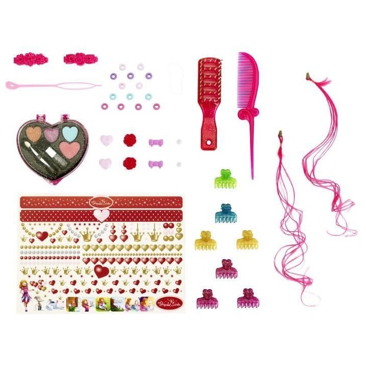 Tete a coiffer et a maquiller Little Sophia Princess Coralie avec acce