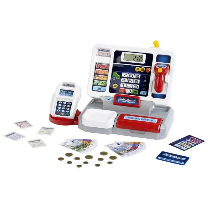 Caisse enregistreuse électronique Shopping Center avec écran détach