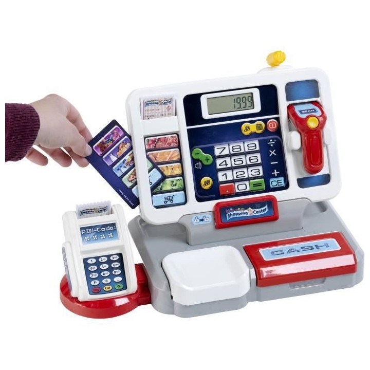 Caisse enregistreuse électronique Shopping Center avec écran détach