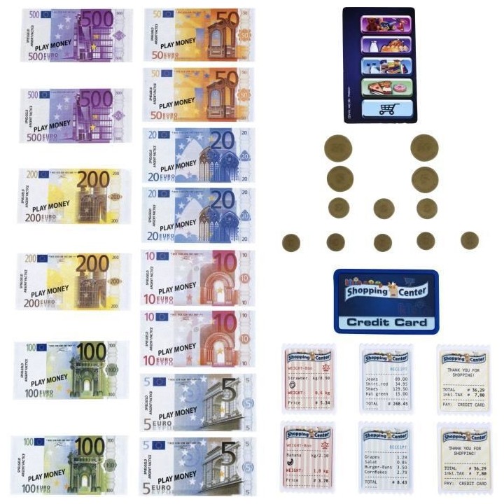 Caisse enregistreuse électronique Shopping Center avec écran détach