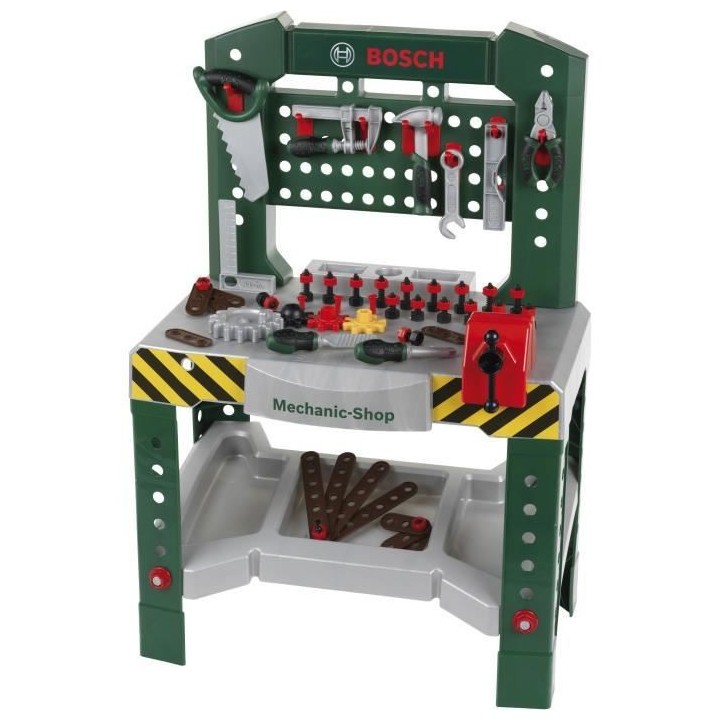 Etabli Bosch Mechanic Shop avec 77 accessoires - KLEIN - 8574