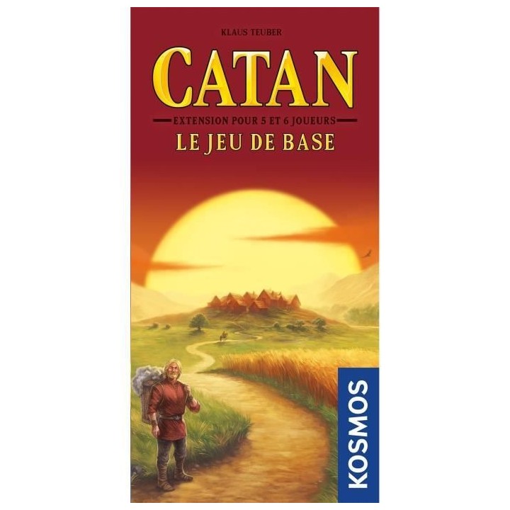 Catan Jeu de base 5/6 J. - Asmodee - Jeu de société