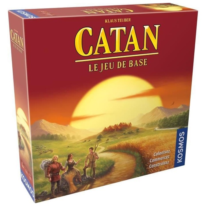 Catan Jeu de base - Asmodee - Jeu de société