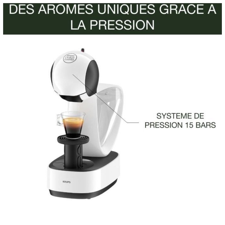 KRUPS NESCAFE DOLCE GUSTO YY3876FD Infinissima Machine a café capsule
